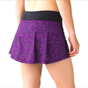Lululemon pace rival tennis skirt skort 6 Tall